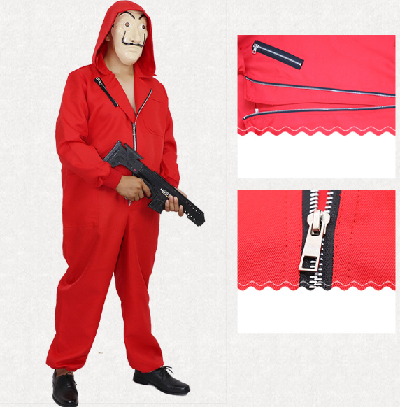 red jumpsuit casa de papel